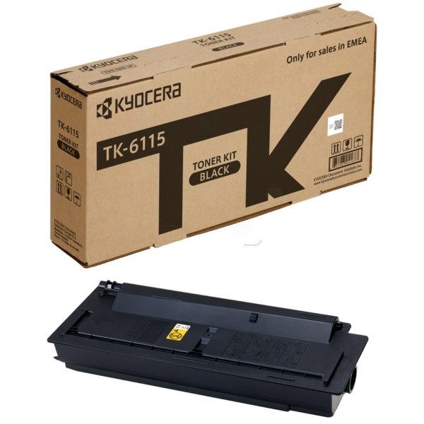 Kyocera 1T02P10NL0/TK-6115 Toner-Kit, 15.000 Seiten ISO/IEC 19752