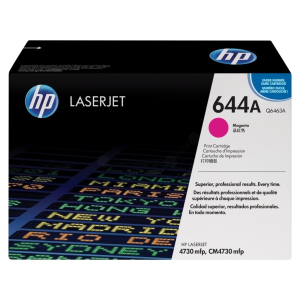 HP Q6463A/644A Tonerkartusche magenta, 12.000 Seiten/5%