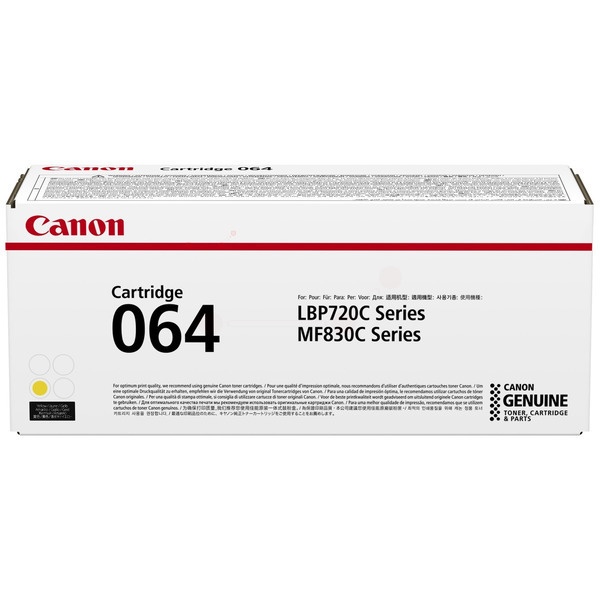 Canon 4931C001/064 Tonerkartusche gelb, 5.000 Seiten ISO/IEC 19752