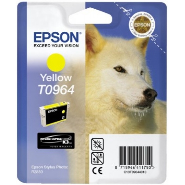 Epson C13T09644010/T0964 Tintenpatrone gelb, 890 Seiten 11.4ml