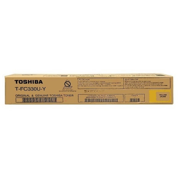 Toshiba 6AG00009143/T-FC330UY Toner gelb, 17.400 Seiten