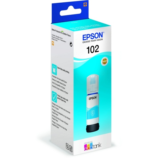 Epson C13T03R240/102 Tintenflasche cyan, 6.000 Seiten 70ml