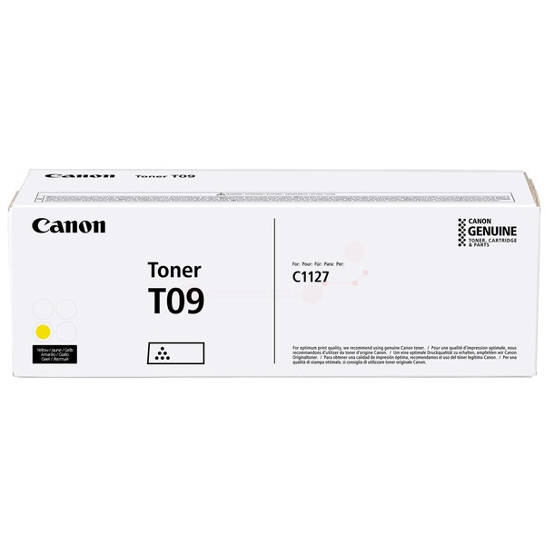 Canon 3017C006/T09Y Tonerkartusche gelb, 5.900 Seiten ISO/IEC 19752