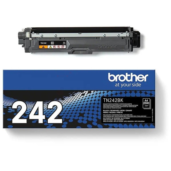 Brother TN-242BK Toner-Kit schwarz, 2.500 Seiten ISO/IEC 19798