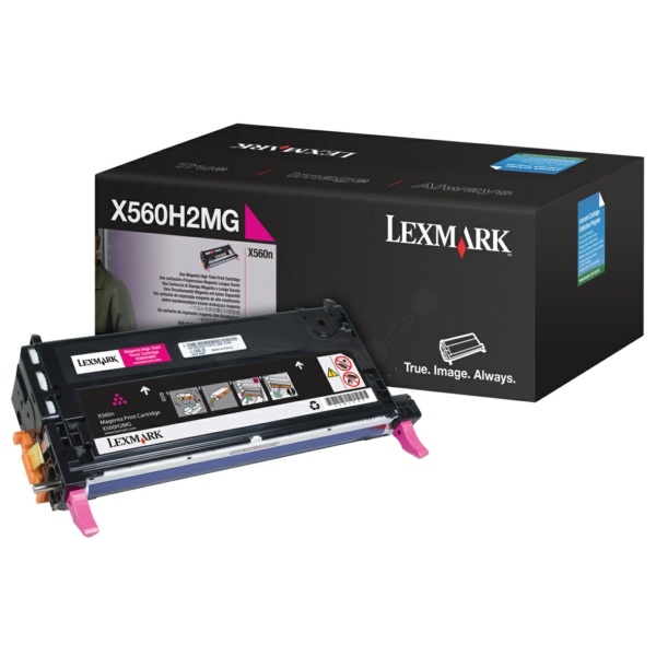 Lexmark X560H2MG Tonerkartusche magenta, 10.000 Seiten ISO/IEC 19752