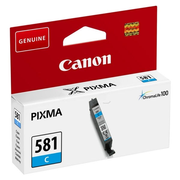 Canon 2103C001/CLI-581C Tintenpatrone cyan, 259 Seiten 5,6ml