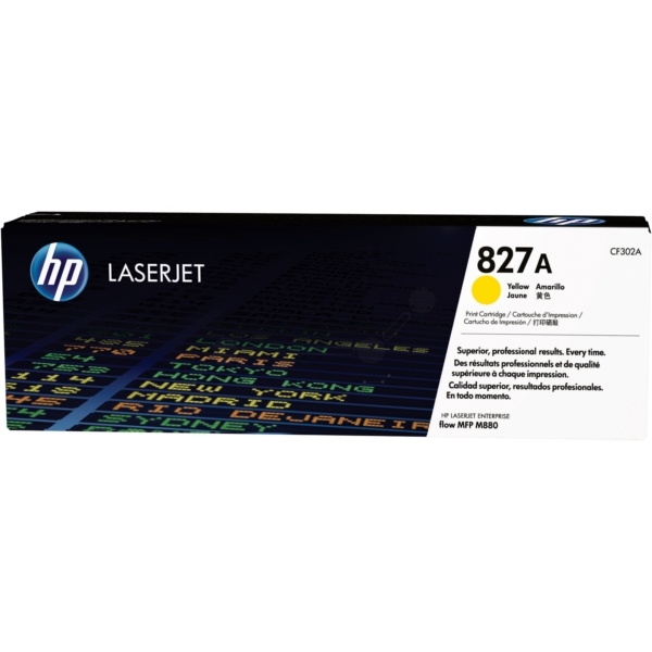 HP CF302A/827A Toner gelb, 32.000 Seiten ISO/IEC 19798