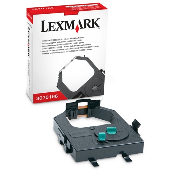 Lexmark 3070166 Nylonband mit Nachtränksystem schwarz, 4.000.000 Zeichen