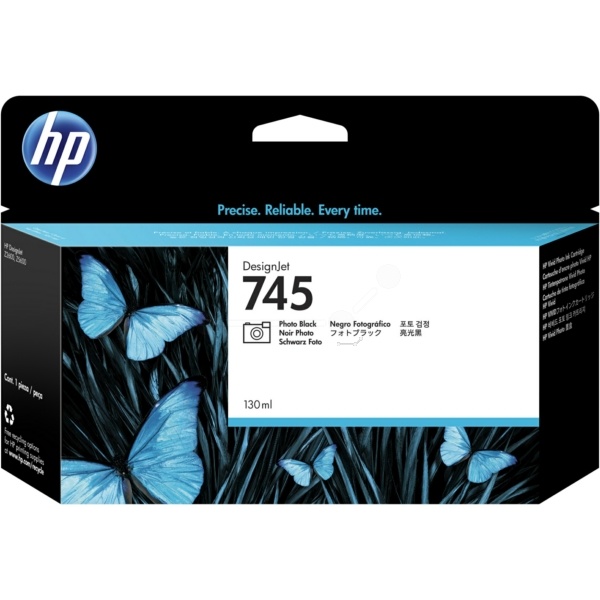 HP F9J98A/745 Tintenpatrone schwarz hell 130ml