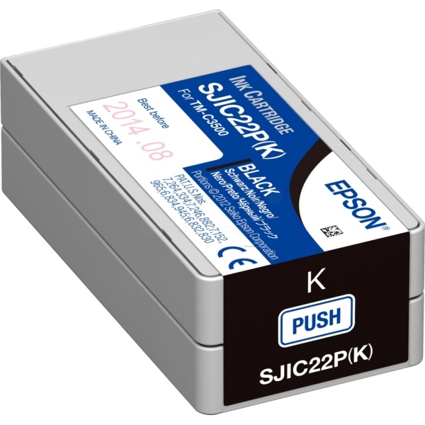 Epson C33S020601/SJI-C-22-P-(K) Tintenpatrone schwarz 33ml