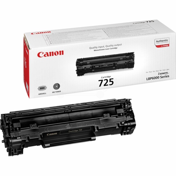 Canon 3484B002/725 Tonerkartusche schwarz, 1.600 Seiten ISO/IEC 19752