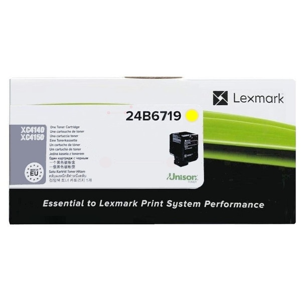 Lexmark 24B6719 Toner-Kit gelb, 13.000 Seiten ISO/IEC 19752