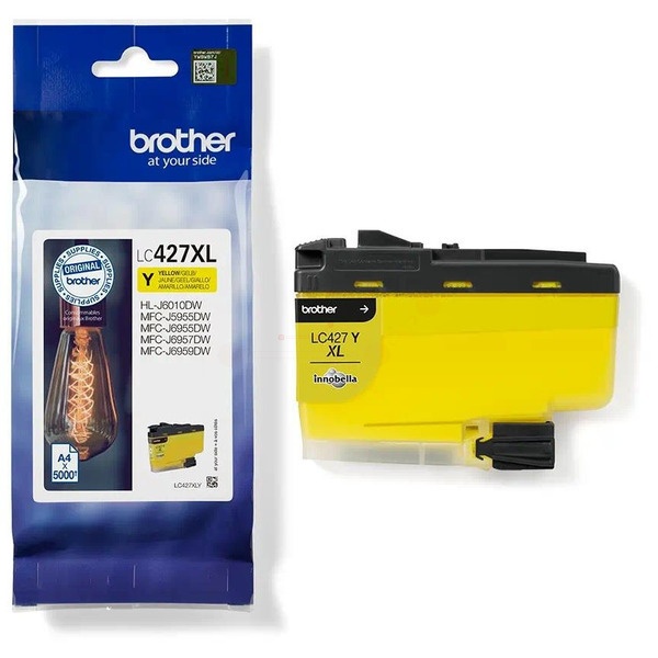 Brother LC-427XLY Tintenpatrone gelb High-Capacity, 5.000 Seiten ISO/IEC 24711