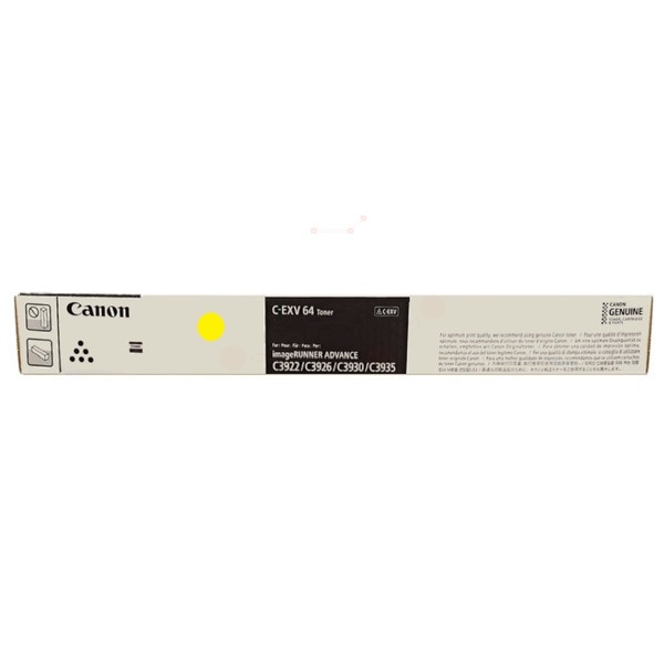 Canon 5756C002/C-EXV64 Toner gelb, 25.500 Seiten ISO/IEC 19752