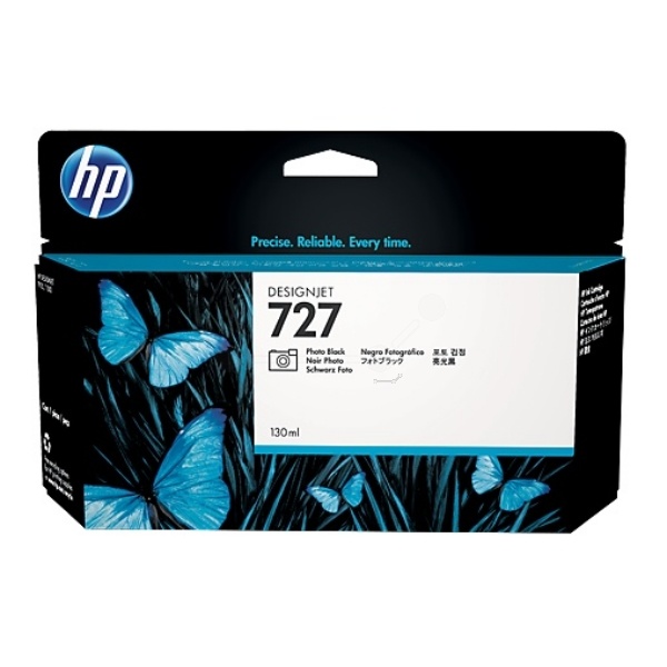 HP B3P23A/727 Tintenpatrone schwarz foto 130ml