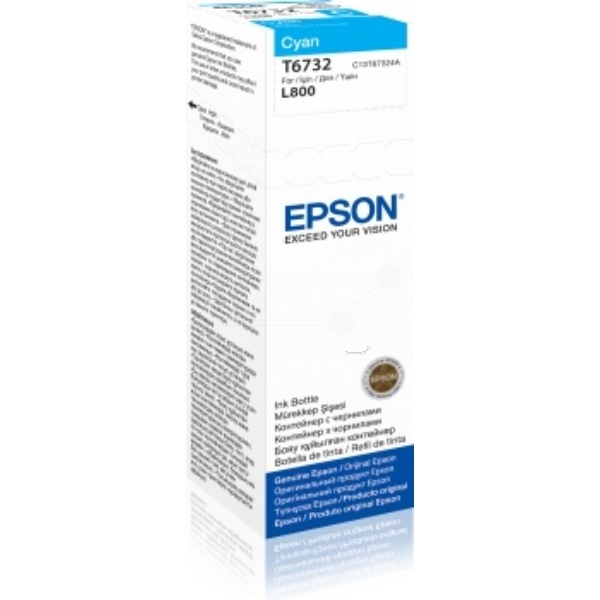 Epson C13T67324A/T6732 Tintenflasche cyan, 1.800 Seiten 70ml