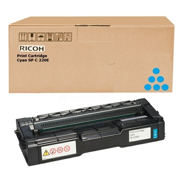 Ricoh 407544 Toner cyan, 1.600 Seiten ISO/IEC 19798