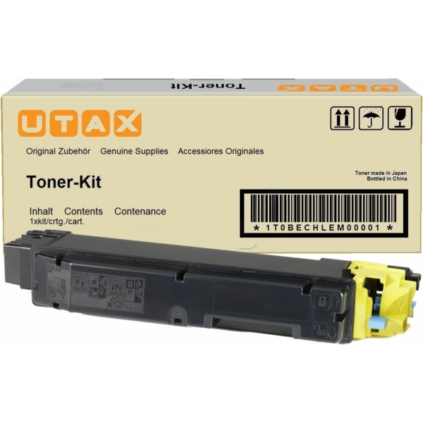 Utax 1T02NSAUT0/PK-5012Y Toner-Kit gelb, 10.000 Seiten ISO/IEC 19798