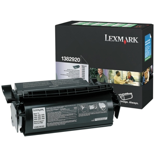 Lexmark 1382920 Tonerkartusche schwarz return program, 7.500 Seiten