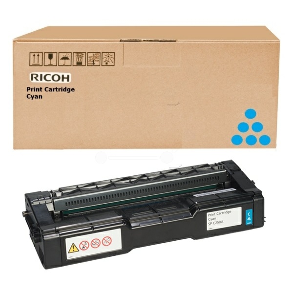 Ricoh 407717 Toner cyan High-Capacity, 6.000 Seiten ISO/IEC 19798