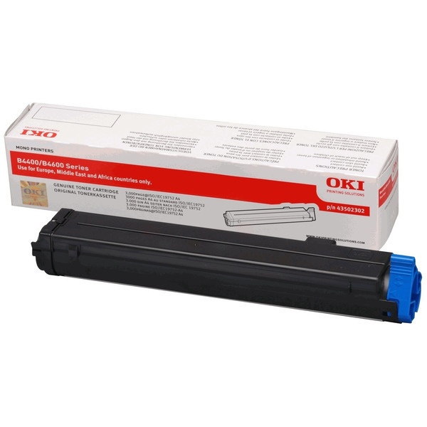 OKI 43502302 Toner-Kit, 3.000 Seiten ISO/IEC 19752