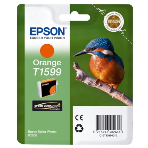 Epson C13T15994010/T1599 Tintenpatrone orange 17ml