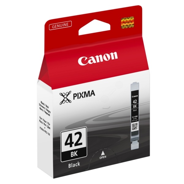 Canon 6384B001/CLI-42BK Tintenpatrone schwarz 900 Fotos 13ml