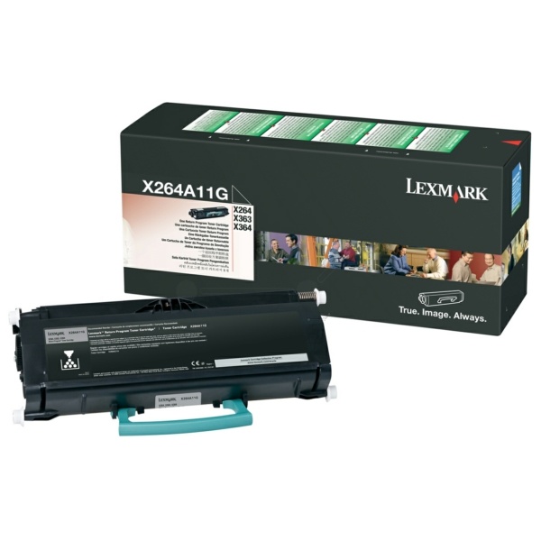 Lexmark X264A11G Toner-Kit return program, 3.500 Seiten ISO/IEC 19752