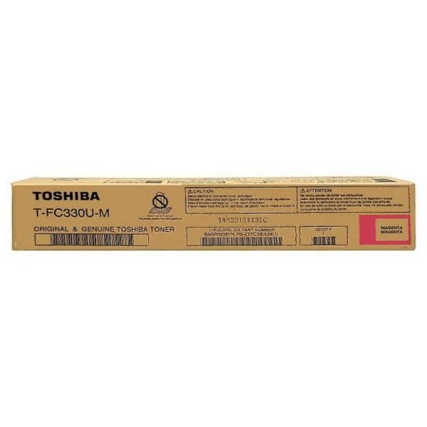 Toshiba 6AG00009139/T-FC330EM Toner magenta, 17.400 Seiten