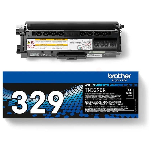 Brother TN-329BK Toner-Kit schwarz extra High-Capacity, 6.000 Seiten ISO/IEC 19798