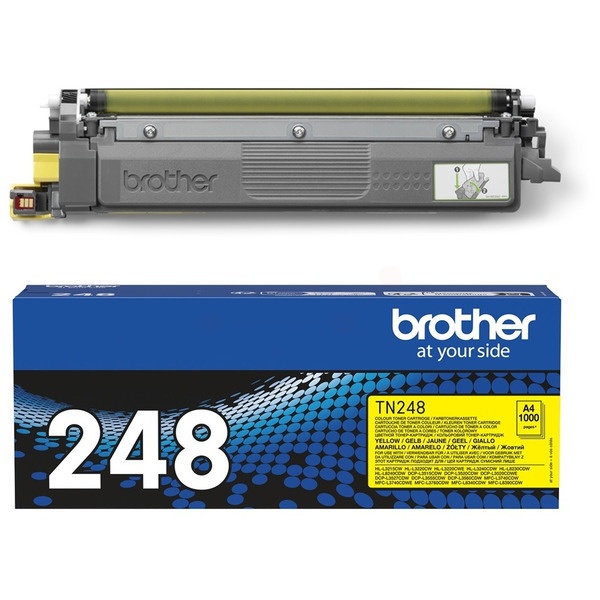 Brother TN-248Y Toner-Kit gelb, 1.000 Seiten ISO/IEC 19752