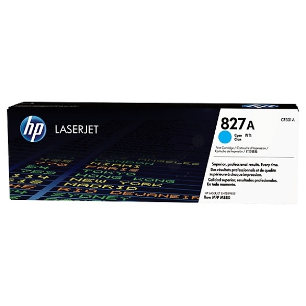 HP CF301A/827A Toner cyan, 32.000 Seiten ISO/IEC 19798