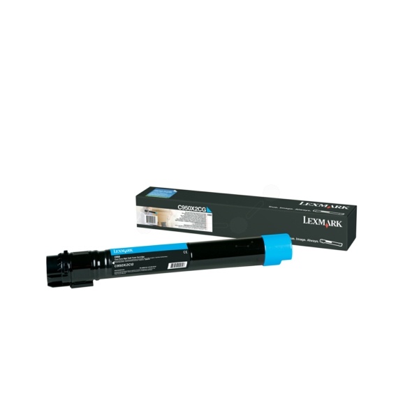 Lexmark C950X2CG Toner cyan, 22.000 Seiten ISO/IEC 19798