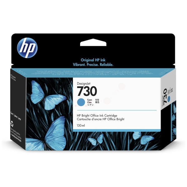 HP P2V62A/730 Tintenpatrone cyan 130ml