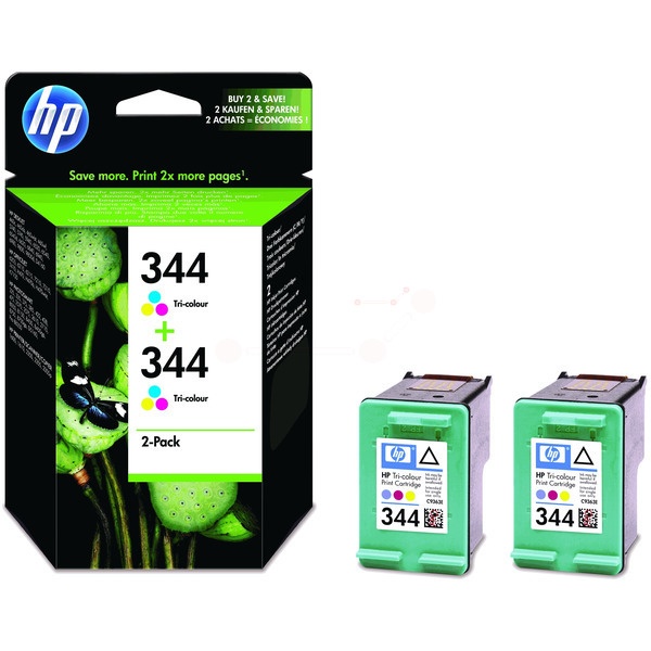 HP C9505EE/344 Druckkopfpatrone color Doppelpack, 2x560 Seiten ISO/IEC 24711 14ml VE=2