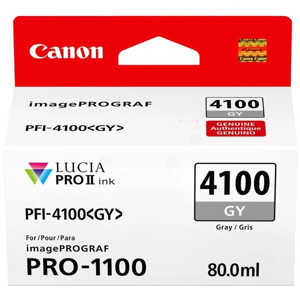 Canon 6783C001/PFI-4100GY Tintenpatrone grau 80ml