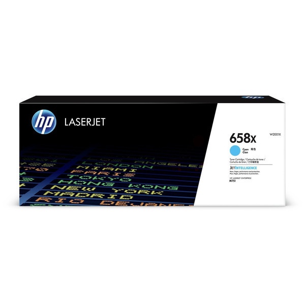 HP W2001X/658X Toner cyan High-Capacity, 28.000 Seiten ISO/IEC 19752