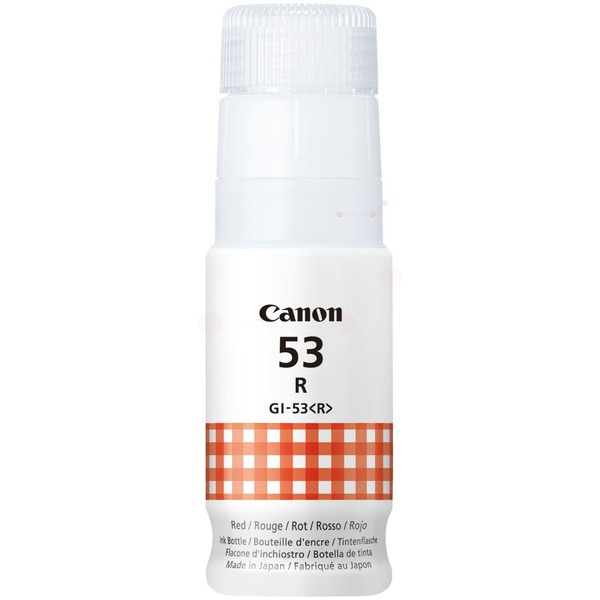 Canon 4717C001/GI-53R Tintenflasche rot, 3.000 Seiten 60ml