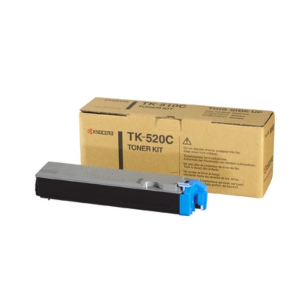 Kyocera 1T02HJCEU0/TK-520C Toner-Kit cyan, 4.000 Seiten/5%