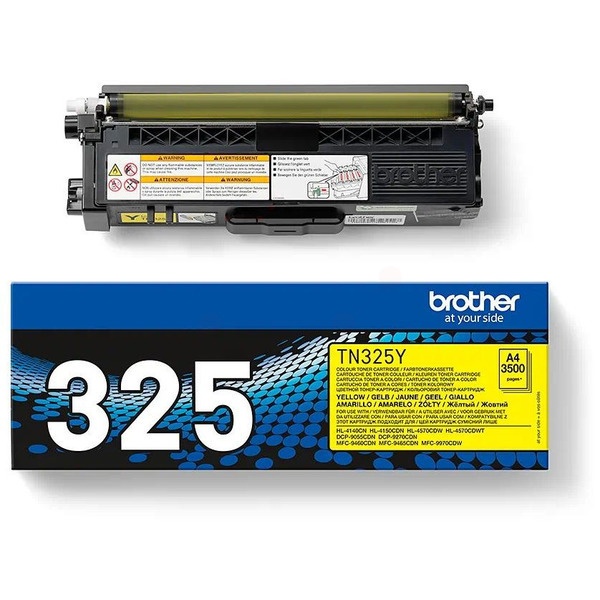 Brother TN-325Y Toner gelb High-Capacity, 3.500 Seiten ISO/IEC 19798