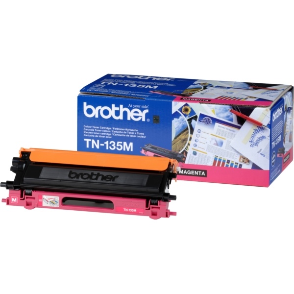 Brother TN-135M Toner magenta High-Capacity, 4.000 Seiten ISO/IEC 19798