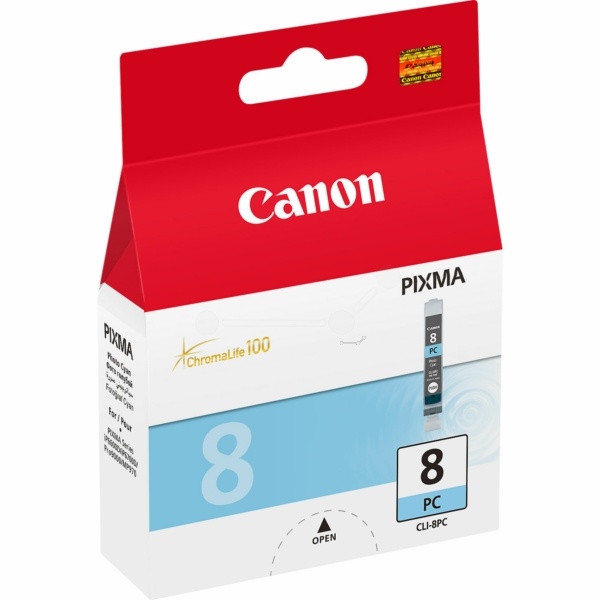 Canon 0624B001/CLI-8PC Tintenpatrone cyan hell, 5.715 Seiten 13ml