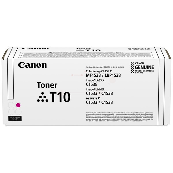 Canon 4564C001/T10 Tonerkartusche magenta High-Capacity, 10.000 Seiten ISO/IEC 19752