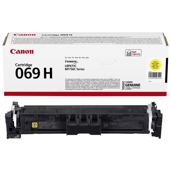 Canon 5095C002/069H Tonerkartusche gelb High-Capacity, 5.500 Seiten ISO/IEC 19752