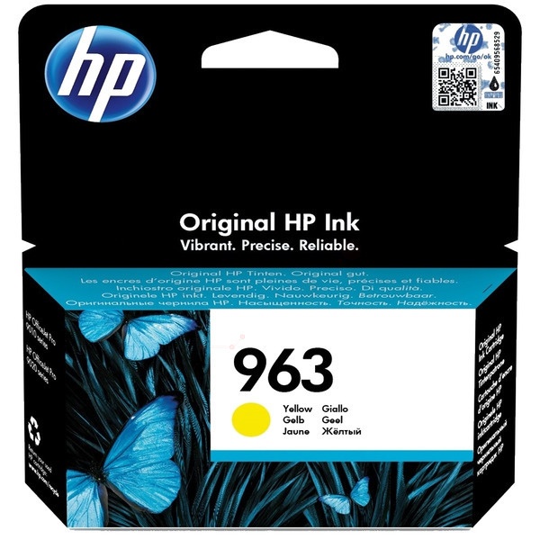 HP 3JA25AE/963 Tintenpatrone gelb, 700 Seiten 10.7ml