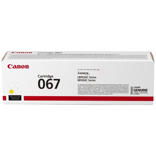 Canon 5099C002/067 Tonerkartusche gelb, 1.250 Seiten ISO/IEC 19752