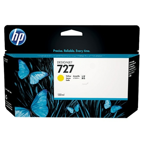 HP F9J78A/727 Tintenpatrone gelb 300ml