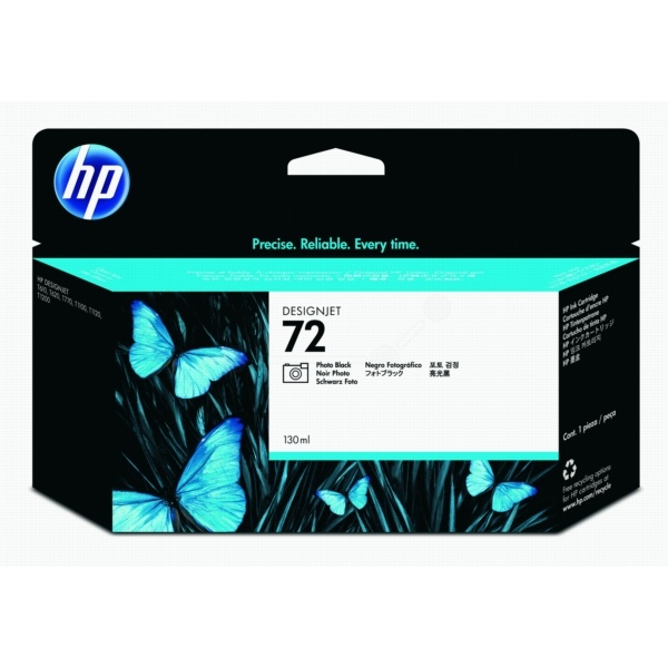 HP C9370A/72 Tintenpatrone schwarz foto 130ml