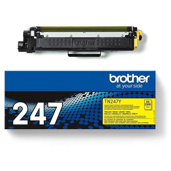 Brother TN-247Y Toner-Kit gelb, 2.300 Seiten ISO/IEC 19752