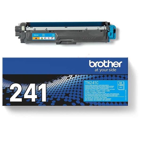 Brother TN-241C Toner-Kit cyan, 1.400 Seiten ISO/IEC 19798